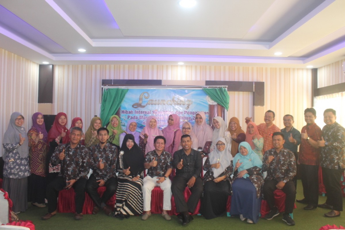 Launcing Hibah Internal Penelitian dan Pengabdian pada Masyarakat UMSB Tahun 2020