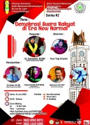 Webinar Nasional series 2 Demokrasi Suara Rakyat di Era New Normal