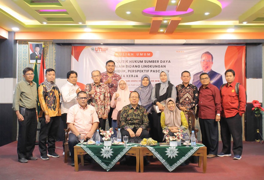 Hadirkan Prof. Absori, Fakultas Hukum UM Sumatera Barat Gelar Kuliah Umum Politik Hukum Sumber Daya Alam