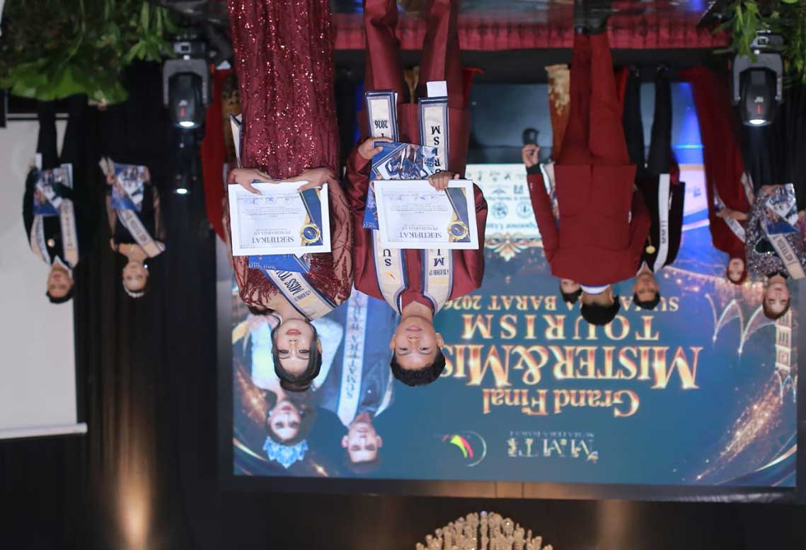 Aldo M. Saputra, Mahasiswa Fekon UM Sumatera Barat Raih 4th Runner Up Mister Tourism Sumatera Barat 2026