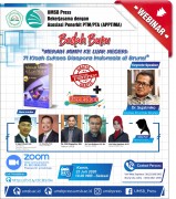 UMSBPRESS Bekerjasama dengan APPTIMA Adakan bedah buku berjudul “Meraih Mimpi ke Luar Negeri: 71 Kisah Sukses Diaspora Indonesia di Brunei”