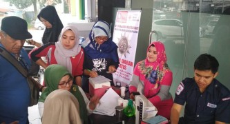 Milad ke-64 tahun, Universitas Muhammadyah Sumatera Barat (UMSB) melakukan kegiatan donor darah dan bakti social 