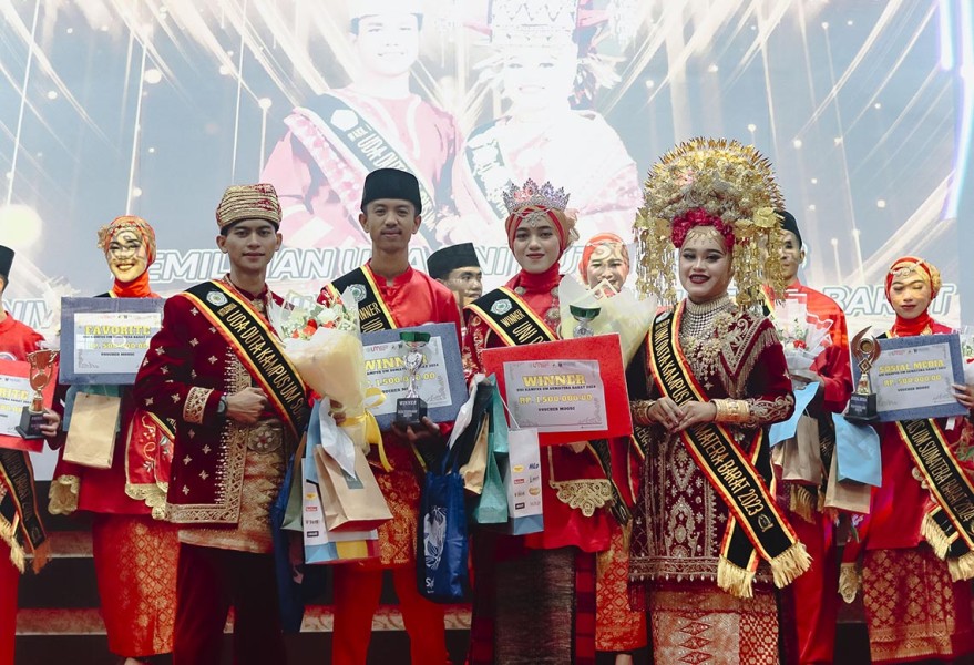 Luthfi Priyatama dan Aulia Zahra Terpilih Jadi Uda Uni Duta Kampus UM Sumbar 2024