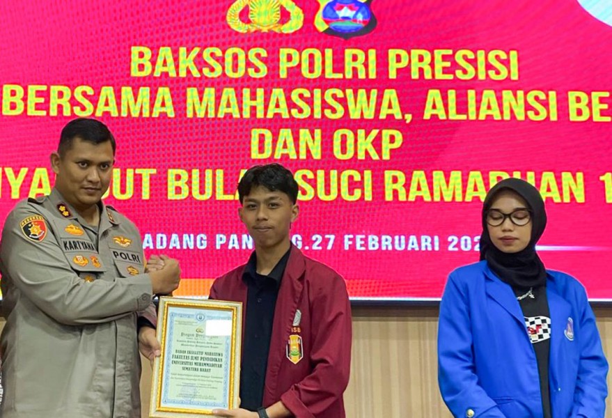 Fadhil Fajri Febrian, Nakhoda BEM FKIP UM Sumatera Barat Siapkan Kader Masa Depan