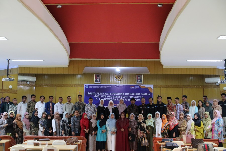 Dukung Keterbukaan Informasi Publik, UM Sumbar Hadiri Undangan LLDIKTI Wilayah X