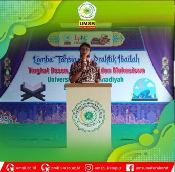 Gelombang ke II Lomba tahsin dan praktek ibadah UMSB antara Dosen, Karyawan dan Mahasiswa