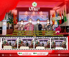 UNIVERSITAS MUHAMMADIYAH SUMATERA BARAT JALIN KERJASAMA DENGAN DUA UNIVERSITAS DAN DUA BADAN USAHA BERBENTUK PT DI SUMATERA BARAT