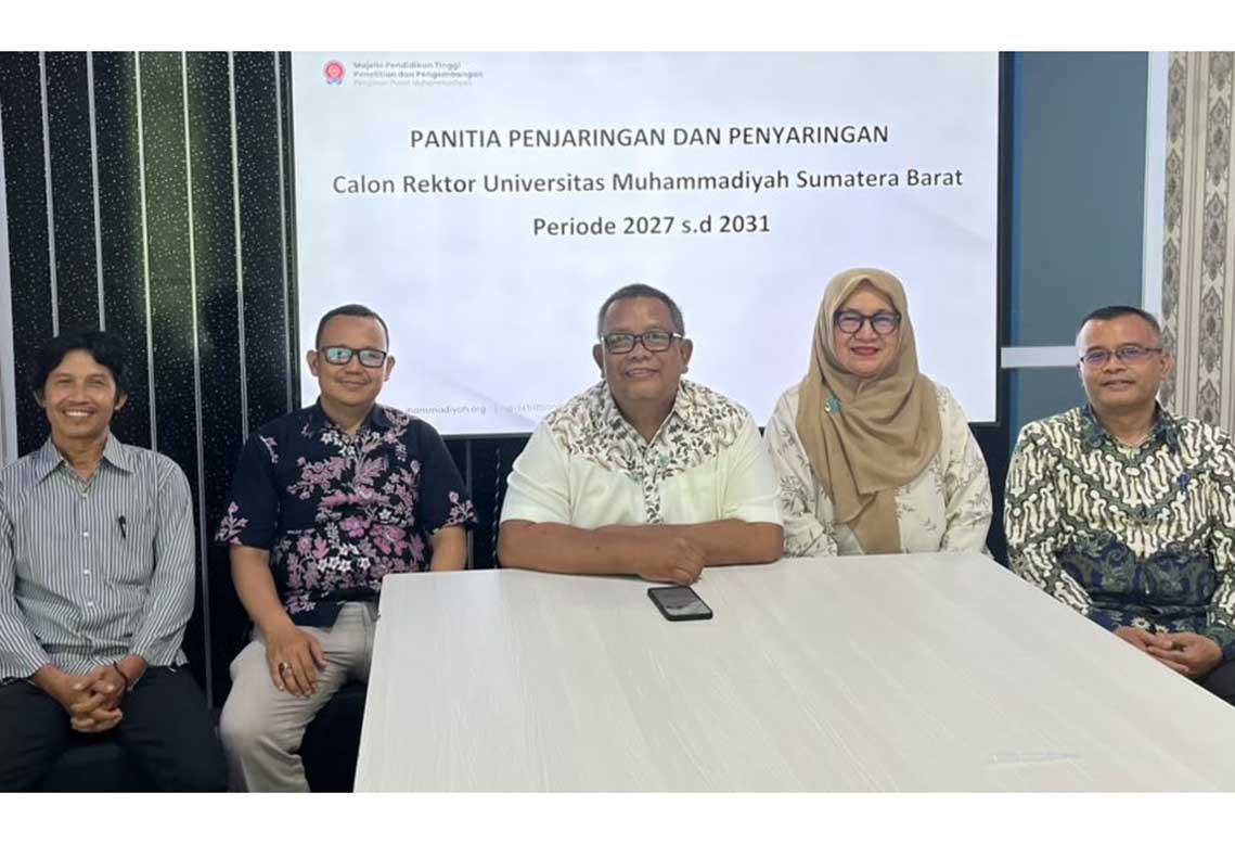 UM Sumatera Barat Mulai Sosialisasi dan Penjaringan Calon Rektor Periode 2027-2031