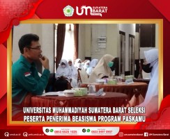 UNIVERSITAS MUHAMMADIYAH  SUMATERA BARAT SELEKSI PESERTA PENERIMA BEASISWA PROGRAM PASKAMU