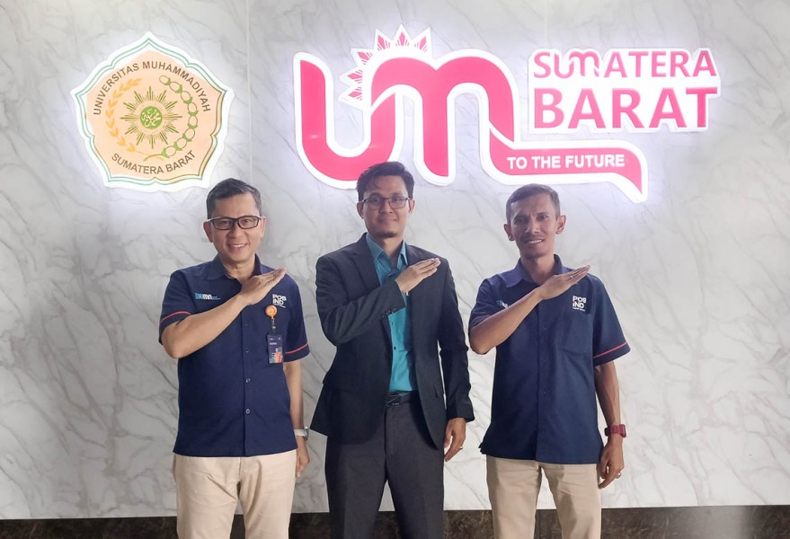 PT POS Indonesia Kunjungi UM Sumatera Barat, Rencana Kerjasama Strategis