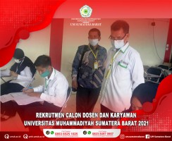 SAMBUT MAHASISWA BARU, UNIVERSITAS MUHAMMADIYAH SUMATERA BARAT REKRUT DOSEN DAN KARYAWAN