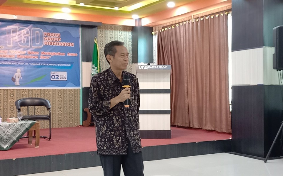 Bongkar Strategi Peningkatan Jumlah Mahasiswa Baru Bersama Drs. Muhammad Safar Nasir, M.Si