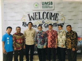 UM Sumatera Barat Terima Kunjungan Dr. Kasiyarno, Rektor UAD Periode 2007-2019