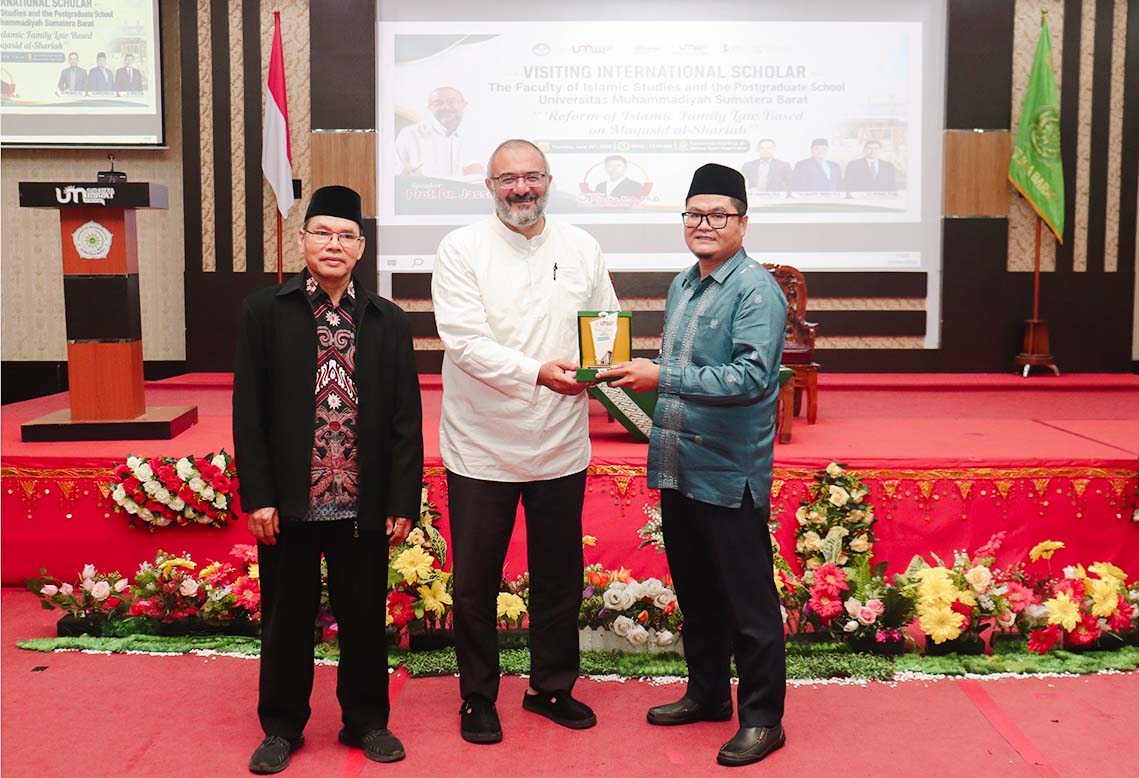UM Sumatera Barat Gelar International Academic Lecture, Kupas Pembaruan Hukum Keluarga Islam Berbasis Maqasid al-Shariah