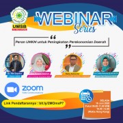 Webinar Series 1 Bersama Konsul Jenderal RI Hongkong Bahas Peran UMKM untuk Peningkatan Perekonomian Daerah