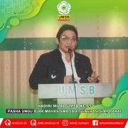 Hadiri Milad UMSB, Pasha Ungu Ajak Mahasiswa Jadi Generasi Siap Pakai