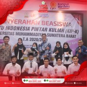 199 MAHASISWA UMSB TERIMA BEASISWA KIP-K TAHUN 2020