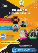 Webinar Series-seri 2 bersama Duta Besar Republik Islam Pakistan membahas ”Dinamika Covid- 19”