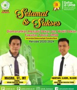 Rektor UMSB Serahkan SK Dekan dan Wakil Dekan Fakultas Teknik