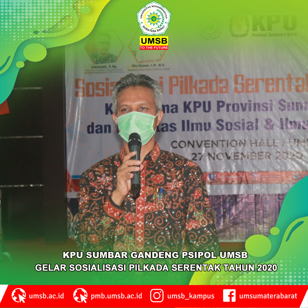 Pilkada Serentak Sumbar 2020