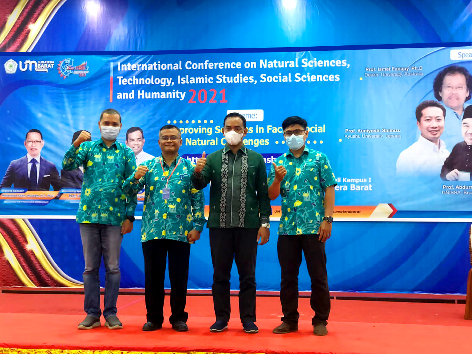 Konferensi Internasional Perdana UM Sumbar Hadirkan Lima Pemateri Lintas Negara