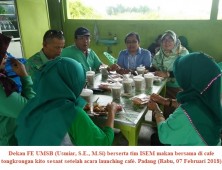 ISEM UMSB Launching Cafe “Tongkrongan Kito”