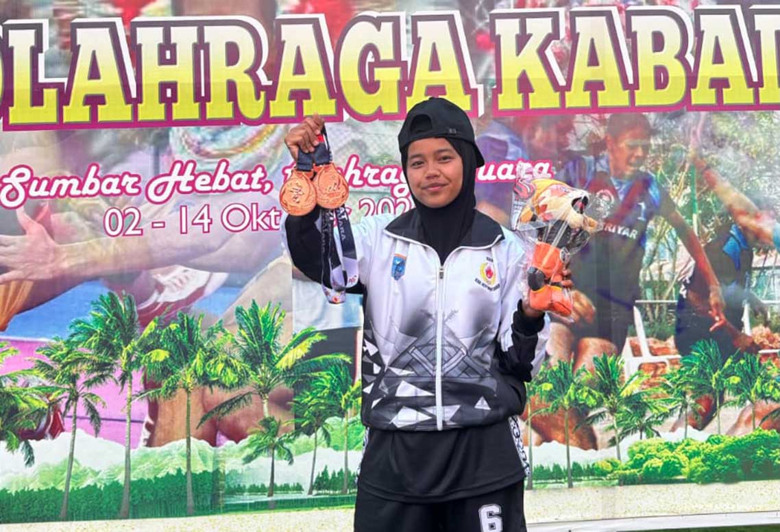 Nazmi Farini, Mahasiswi Kebidanan UM Sumatera Barat Bawa Pulang Dua Medali Perunggu Cabor Cabaddi PORPROV Sumbar 2026