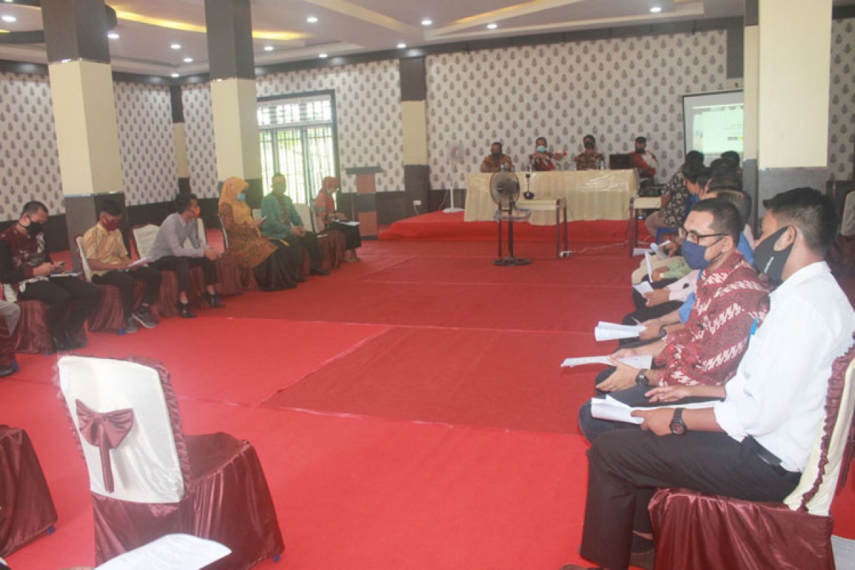 Rapat koordinasi masta UMSB 2020