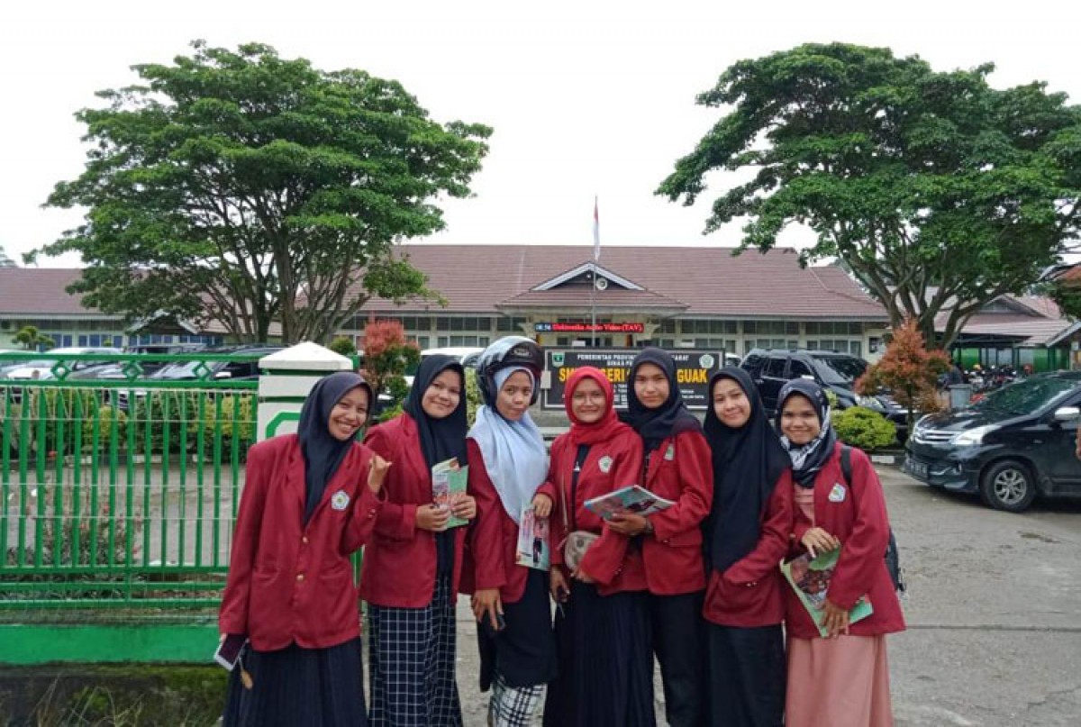 selesai promosi di SMAN 1 Guguak
